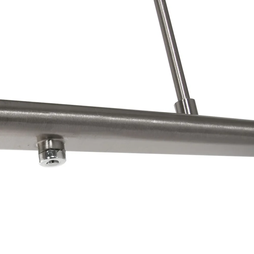 Steinhauer Deckenlampe Glas Metall 4-flmg 120 cm inkl. G9 blendarm* Deckenleuchten|Badezimmer Lampe