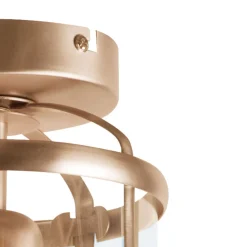 Clearance Steinhauer Deckenlampe Glas Metall in Bronze Ø16 cm E27 Klassisch