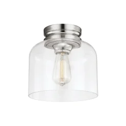 Best Elstead Deckenlampe Glas Vintage Design Ø23cm E27 BASRA