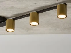 Sigma Deckenlampe Gold Schwarz 5-flammig 110 cm stylisch* Deckenleuchten|Flurlampen