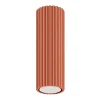 Sollux Deckenlampe GU10 H: 20 cm Ø 6,5 cm klein Rot Aufputz Modern* Flurlampen|Wohnzimmerlampen