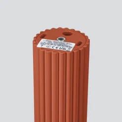 Sollux Deckenlampe GU10 H: 20 cm Ø 6,5 cm klein Rot Aufputz Modern* Flurlampen|Wohnzimmerlampen