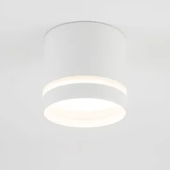 Online Nowodvorski Deckenlampe GX53 Ø 8,5 cm Weiß Aluminium Spot klein