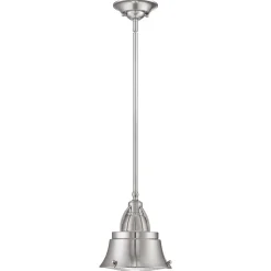 Elstead Deckenlampe Industrial Metall Glas in Nickel DEBIELA* Deckenleuchten|Flurlampen
