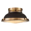Elstead Deckenlampe innen rund Ø 32 cm für 2x E27 in Bronze antik* Deckenleuchten|Flurlampen