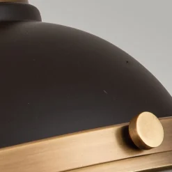 Elstead Deckenlampe innen rund Ø 32 cm für 2x E27 in Bronze antik* Deckenleuchten|Flurlampen