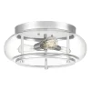 Elstead Deckenlampe IP44 Bad rund Ø 40,6 cm 3x E27 Chrom* Deckenleuchten|Badezimmer Lampe
