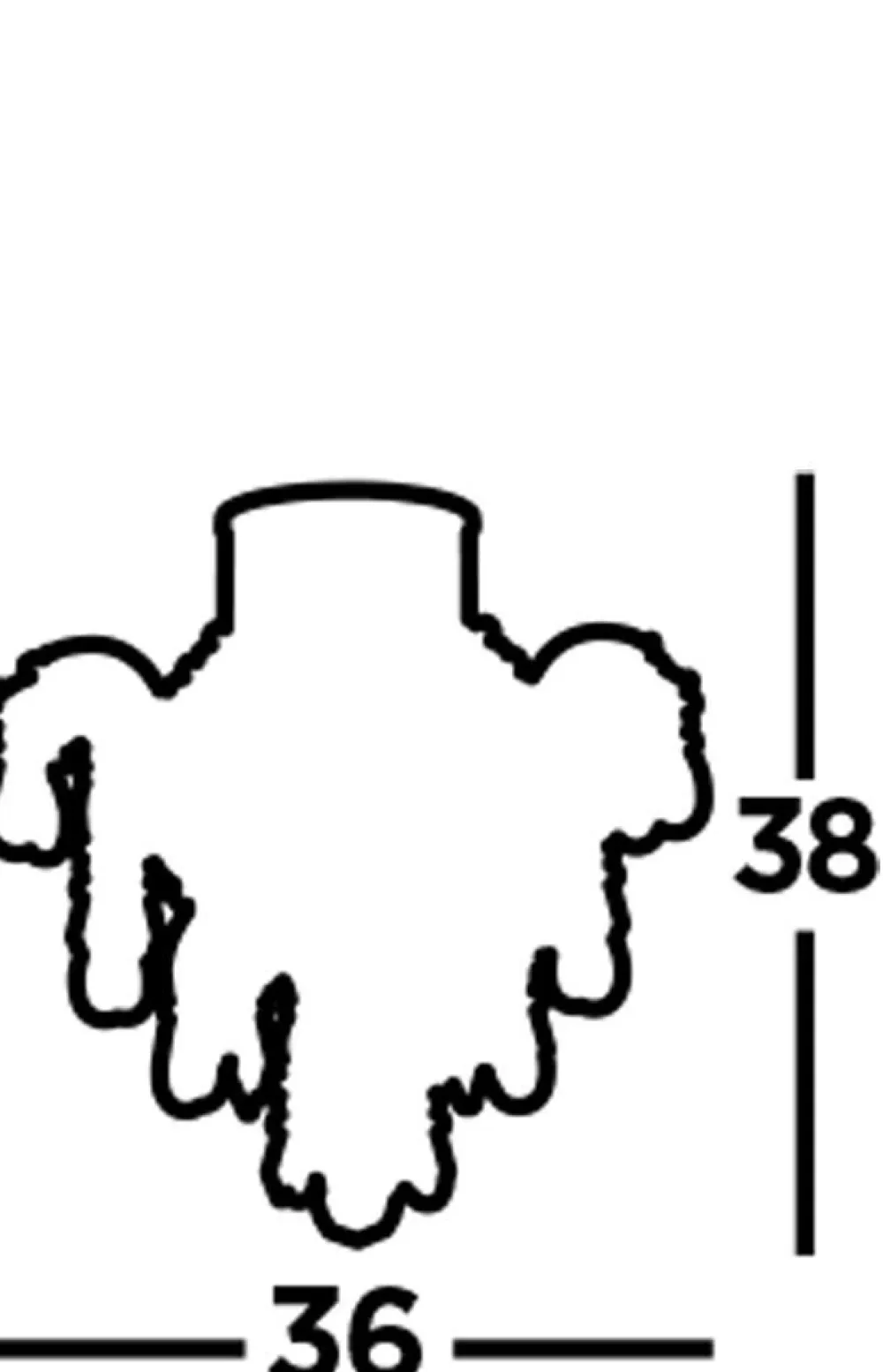 Searchlight Deckenlampe IP44 Kristall Ø 36 cm GU10 Chrom Badezimmer* Deckenleuchten|Wohnzimmerlampen
