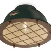 Ferroluce Deckenlampe Keramik E27 Ø 35 cm rund Vintage Design* Wohnzimmerlampen|Keramiklampen