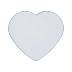 Online TK Lighting Deckenlampe Kinderzimmer Hellblau Weiß L: 42 cm Herz 2x E27