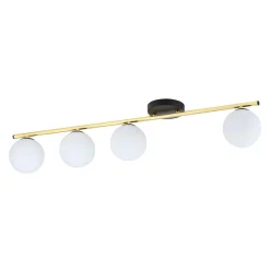 Clearance Emibig Deckenlampe Kugelschirme Glas Metall 100 cm