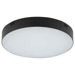 Best Nowodvorski Deckenlampe LED Schwarz 4000 K 4500 lm Ø 30 cm rund Modern