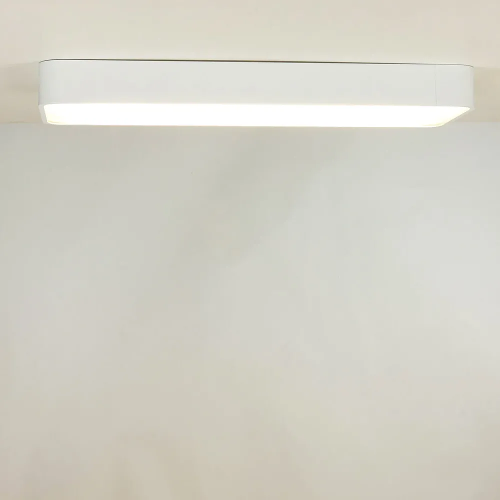 Clearance Nowodvorski Deckenlampe LED T8 wechselbar Weiß 3000 K 1700 lm Aluminium