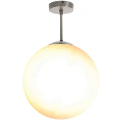 Best Giovanni Battista Deckenlampe Messing Glas Kugelschirm Messing Ø 30 cm Premium