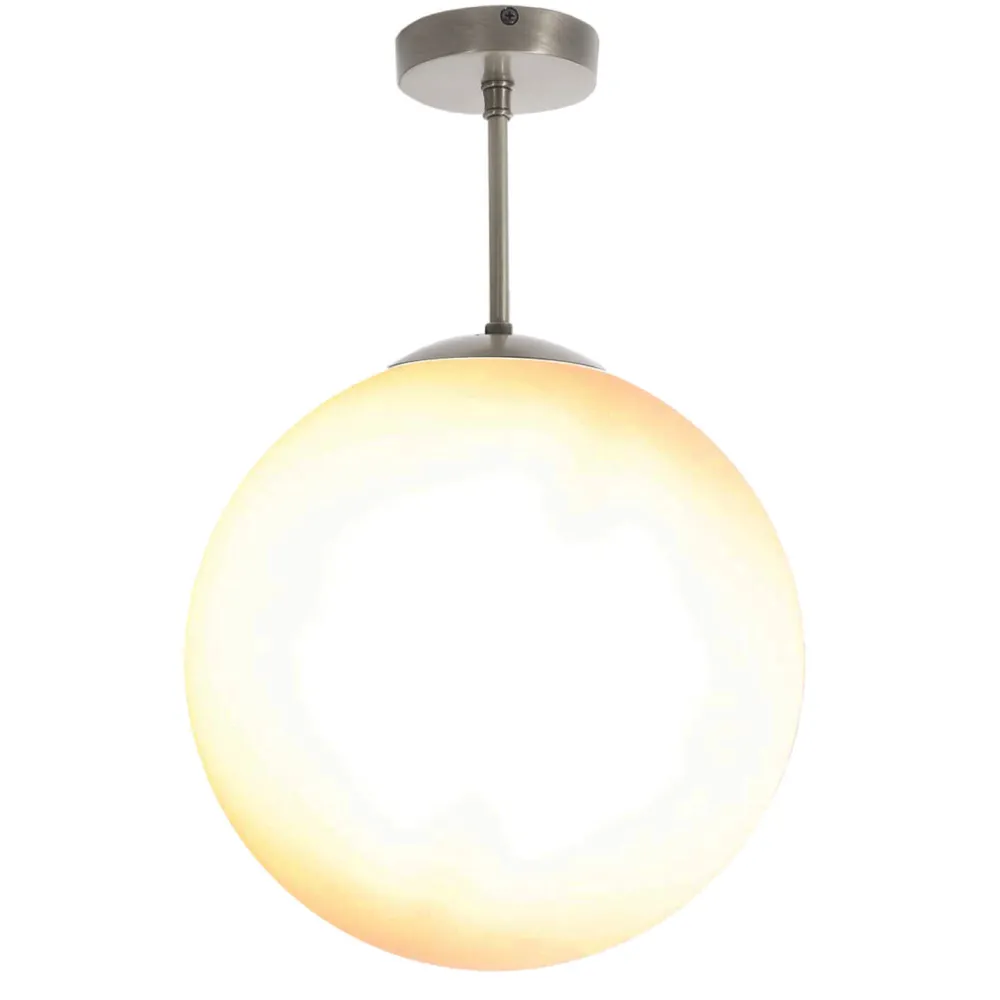 Best Giovanni Battista Deckenlampe Messing Glas Kugelschirm Messing Ø 30 cm Premium