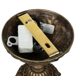 Giovanni Battista Deckenlampe Messing Glas Jugendstil Handarbeit edel* Deckenleuchten|Flurlampen