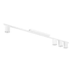 TK Lighting Deckenlampe Metall 3-flammig Weiß 100 cm lang Metall* Deckenleuchten|Flurlampen