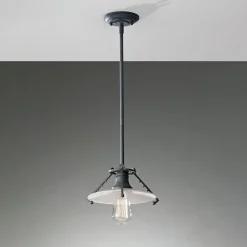 Elstead Deckenlampe Metall für E27 Ø25cm Industrial Design* Deckenleuchten|Flurlampen