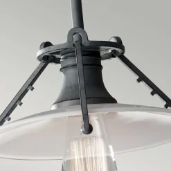 Elstead Deckenlampe Metall für E27 Ø25cm Industrial Design* Deckenleuchten|Flurlampen