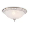 Maytoni Deckenlampe Metall Glas E27 rund D: 35 cm 3-flammig