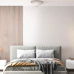 Maytoni Deckenlampe Metall Glas E27 rund D: 35 cm 3-flammig