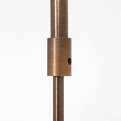 Steinhauer Deckenlampe Metall Glas in Bronze Creme inkl. G9 4-flmg* Deckenleuchten|Badezimmer Lampe