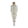 Maytoni Deckenlampe Metall in Gold E14 Modern Kristall NORA* Deckenleuchten|Esszimmer Lampen