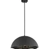 Discount Elstead Deckenlampe Metall Industrial Design Ø49,5cm OLATILA
