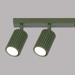 Sollux Deckenlampe Modern 117 cm lang GU10 6-flammig schwenkbar Grün* Flurlampen|Wohnzimmerlampen