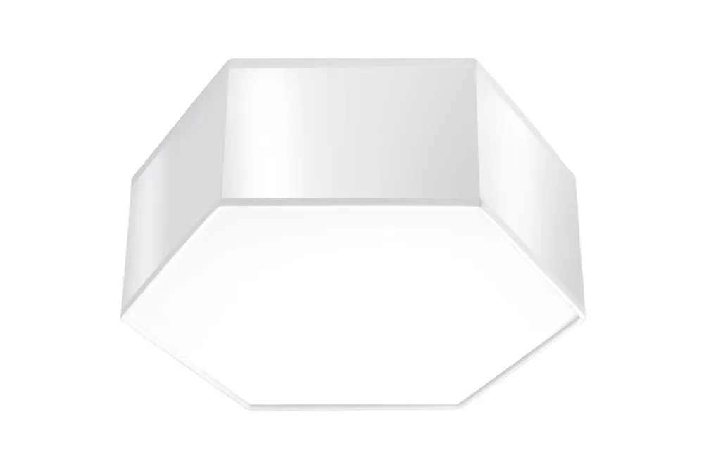 Sollux Deckenlampe Modern Weiß flach blendarm 2x E27* Wohnzimmerlampen|Moderne Lampen