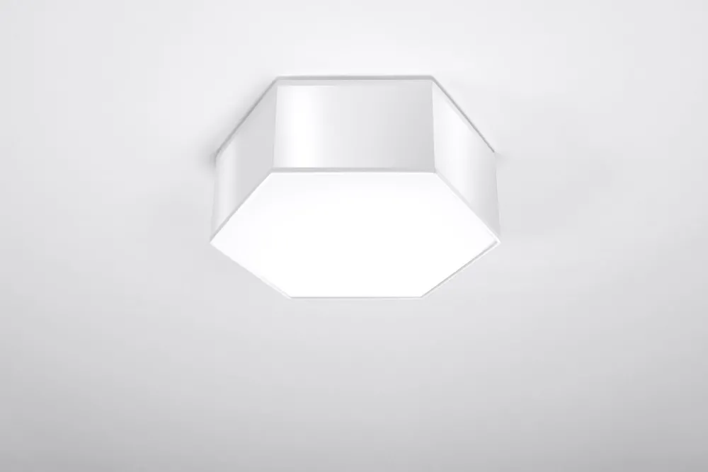 Sollux Deckenlampe Modern Weiß flach blendarm 2x E27* Wohnzimmerlampen|Moderne Lampen