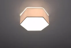 Sollux Deckenlampe Modern Weiß flach blendarm 2x E27* Wohnzimmerlampen|Moderne Lampen