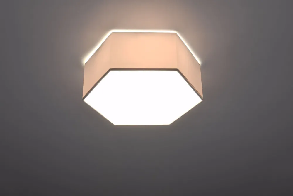 Sollux Deckenlampe Modern Weiß flach blendarm 2x E27* Wohnzimmerlampen|Moderne Lampen