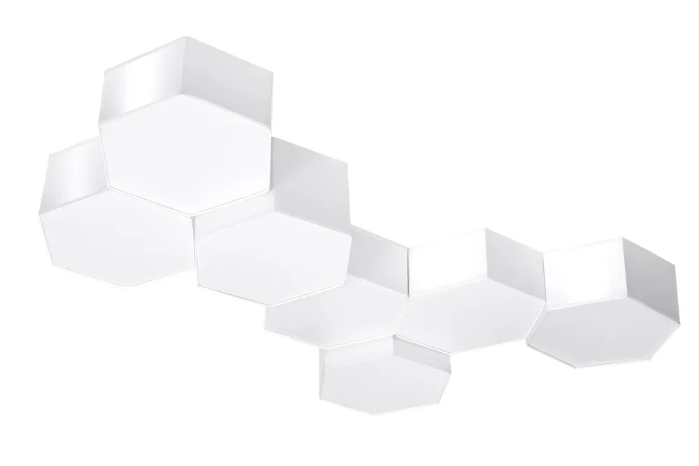 Sollux Deckenlampe Modern Weiß flach blendarm 2x E27* Wohnzimmerlampen|Moderne Lampen