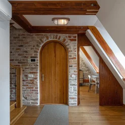 Steinhauer Deckenlampe Riffelglas Metall Braun L:21 cm Industrie* Deckenleuchten|Flurlampen