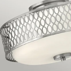 Elstead Deckenlampe rund Ø 38,3 cm Metall Glas blendarm 3x E27* Deckenleuchten|Flurlampen