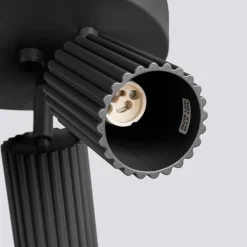 Sollux Deckenlampe rund 3-flammig GU10 Schwarz Ø 19,5 cm klein Modern* Flurlampen|Wohnzimmerlampen