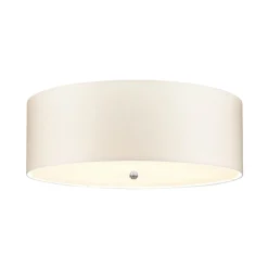 Outlet Elstead Deckenlampe Schlafzimmer Wohnzimmer Creme Chrom