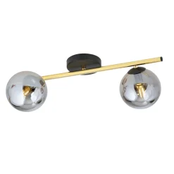 Sale Emibig Deckenlampe Schwarz Grau Gold 55 cm klein