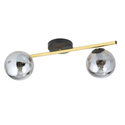 Sale Emibig Deckenlampe Schwarz Grau Gold 55 cm klein