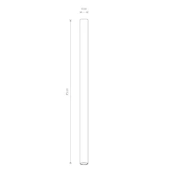 Best Nowodvorski Deckenlampe Schwarz GU10 R35 Ø 4 cm schmal Aluminium Modern