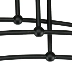 Best Easylight Deckenlampe Schwarz Weiß 6x E14 Modern Metall Glas