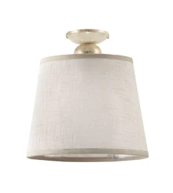 Clearance Jupiter Deckenlampe Stoff Schirm LOCOLA Flur 1xE27 Leuchte