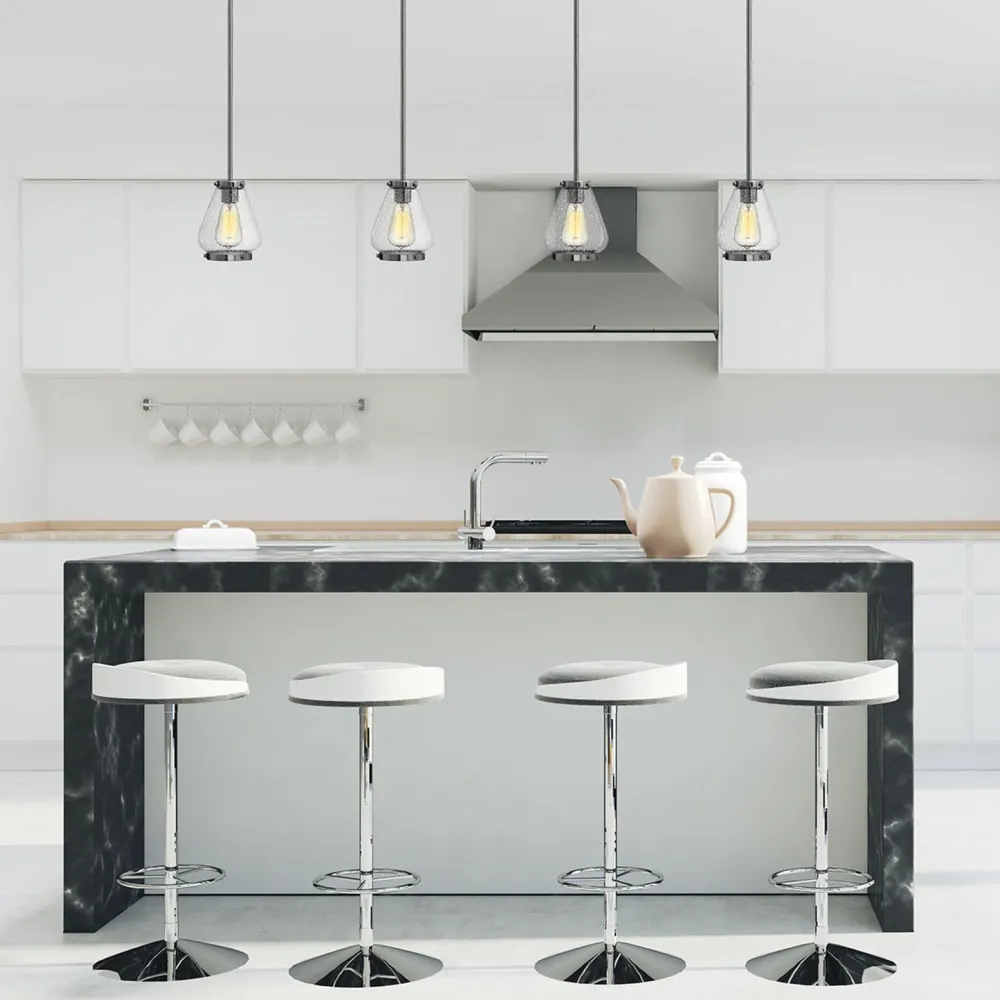 Elstead Deckenlampe Vintage Design Ø15cm Chrom E27 Metall Glas* Deckenleuchten|Vintage Lampen