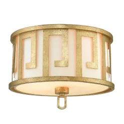 Elstead Deckenlampe Vintage Mediterran in Creme Gold AIROSO* Deckenleuchten|Schlafzimmer Lampen
