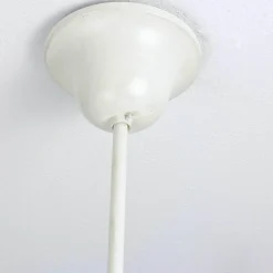 Giovanni Battista Deckenlampe Weiß Gold Shabby Chic aus Echt-Messing* Deckenleuchten|Esszimmer Lampen