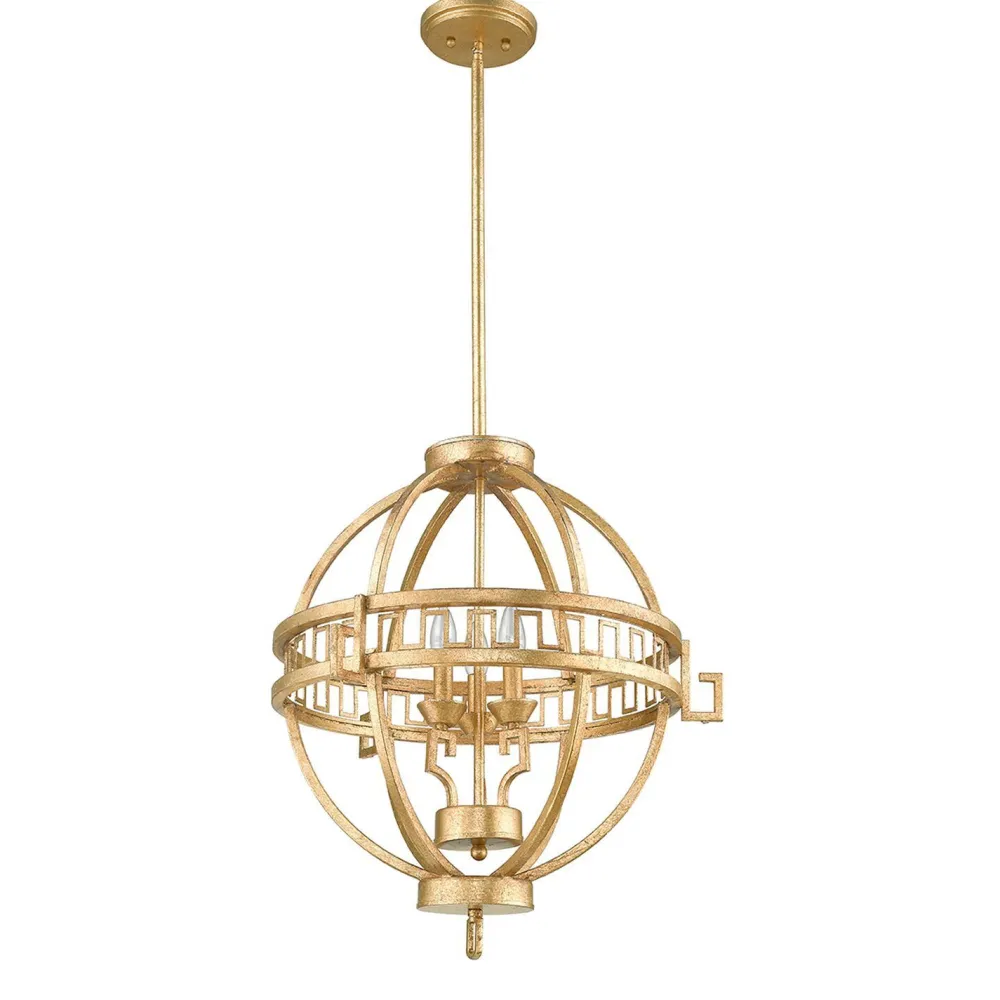 Elstead Deckenleuchte AIROSO Ø57cm kürzbar Vintage Lampe* Deckenleuchten|Schlafzimmer Lampen