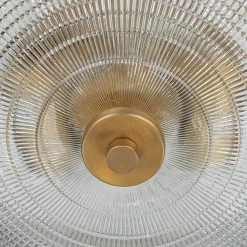 Elstead Deckenleuchte ALVER Ø32cm in Messing Design Lampe* Deckenleuchten|Flurlampen