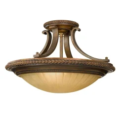 Elstead Deckenleuchte ANABELL 5 Bronze Ø46cm Design Lampe* Deckenleuchten|Flurlampen