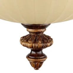 Online Elstead Deckenleuchte ANABELL 1 Braun Wohnzimmer Lampe